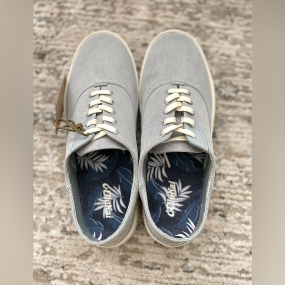 OluKai Mens Tradewind Sneaker Light Gray Convertible Casual Shoe 10.5 - Picture 4 of 11